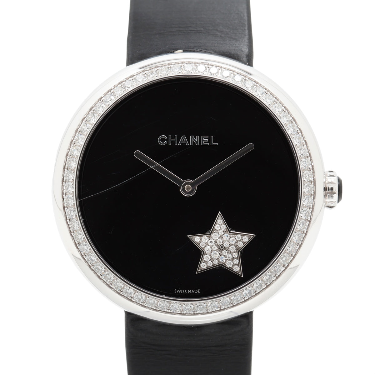 Chanel Mademoiselle Prive H2928 WG  Leather AT Black Screensaver