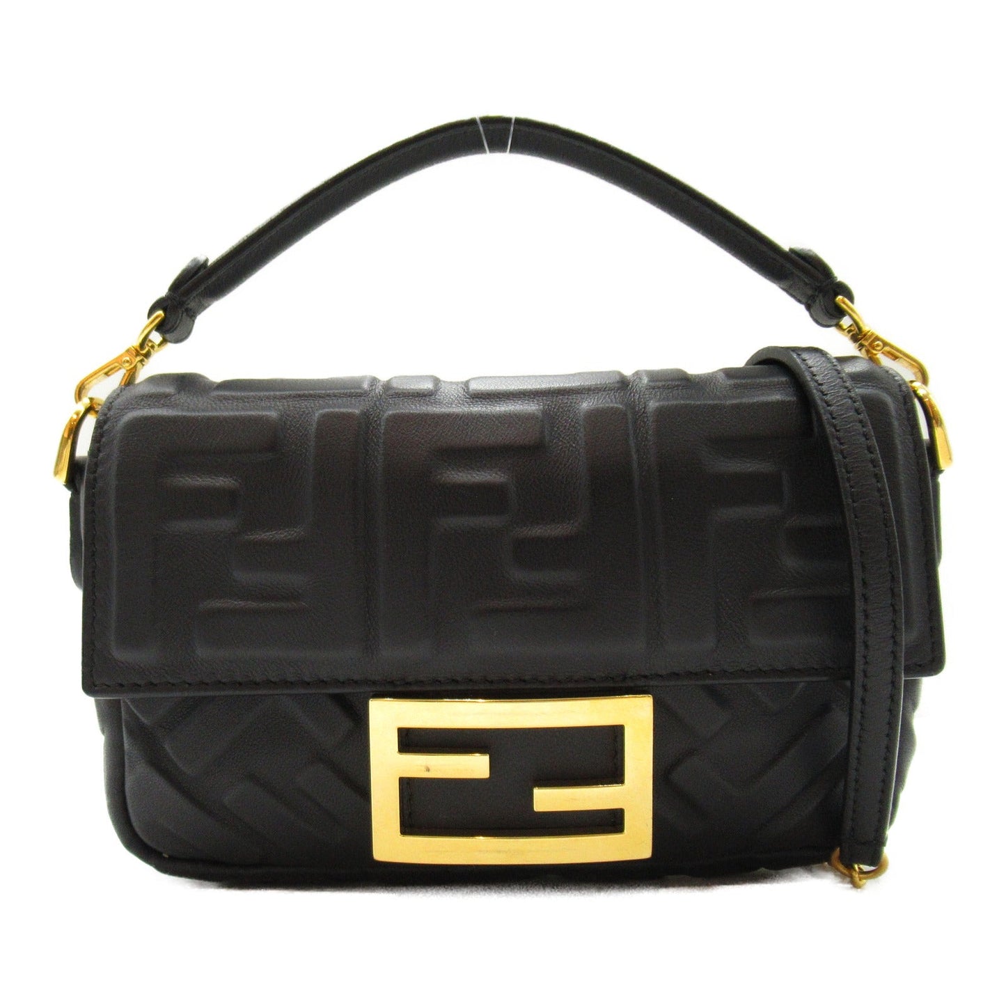 Fendi Fendi 2w Shoulder Bag 2way Shoulder Bag Leather  Black