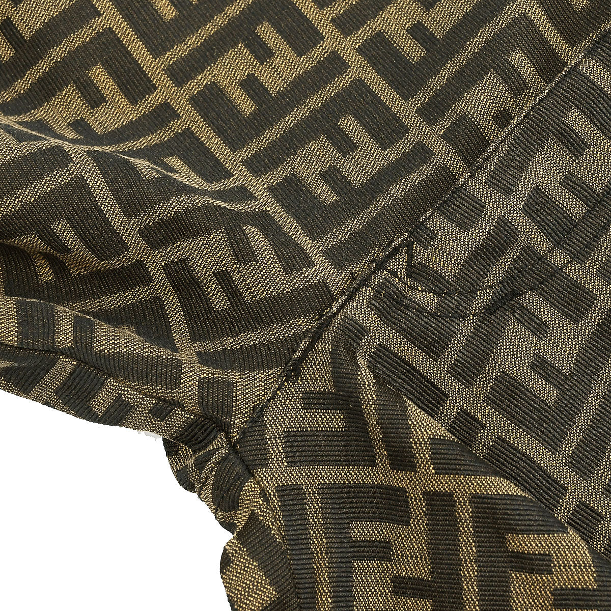 Fendi Zucca printed straight trousers #44