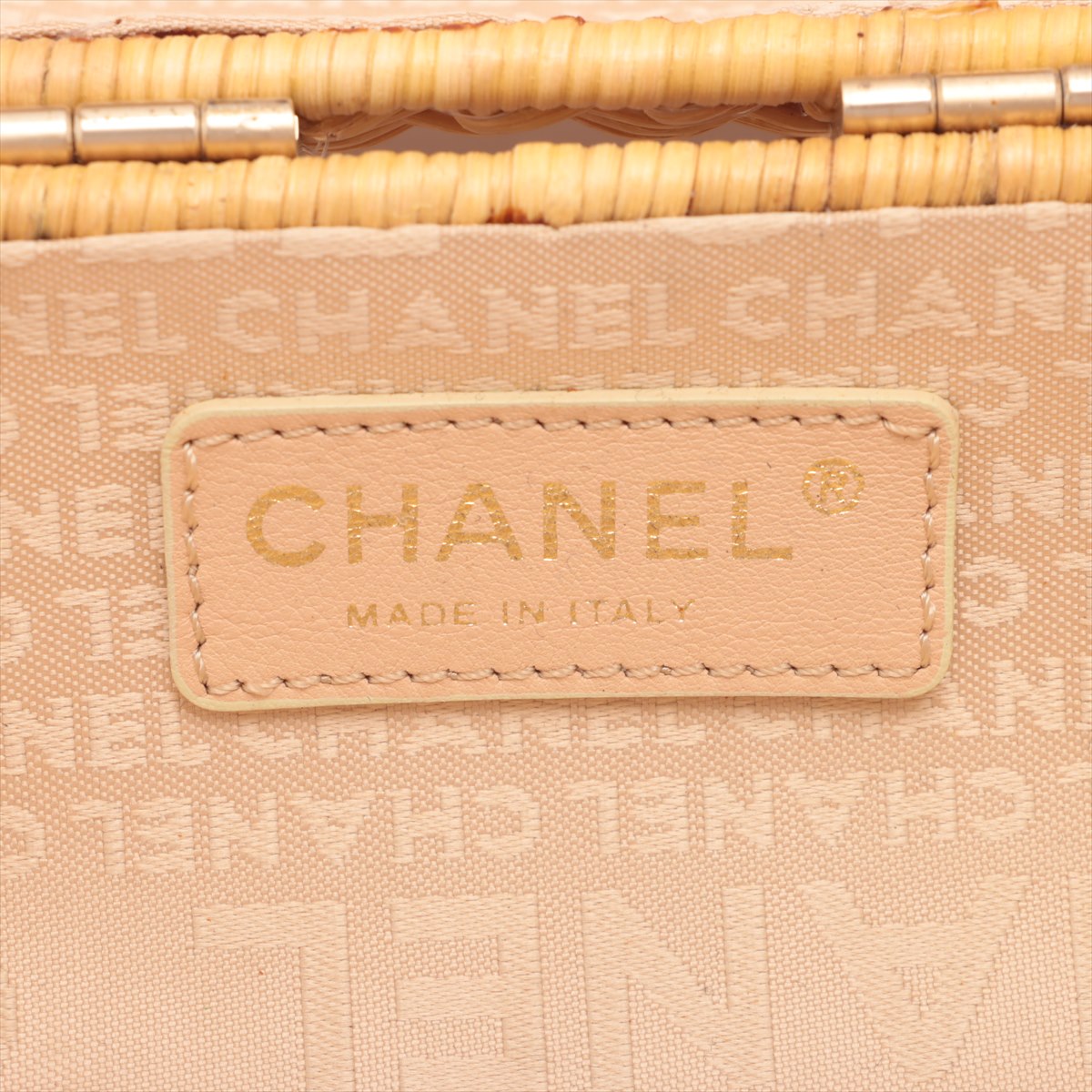 Chanel Coco Latan Chain Shoulder Bag Bag Beige G  9th