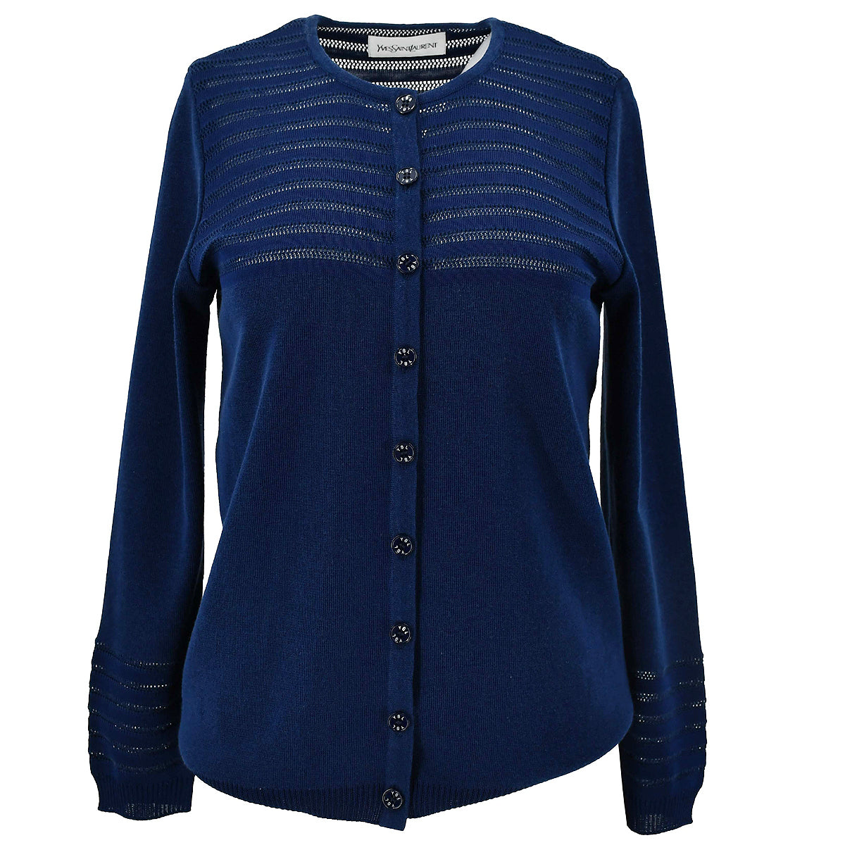 Yves Saint Laurent Cardigan Blue #M