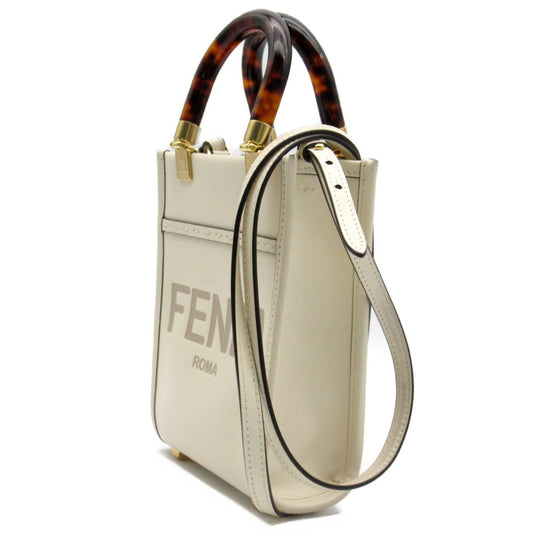 Fendi Fendi Sunshine  Mini Shoulder Bag Shoulder Bag  White 8BS051