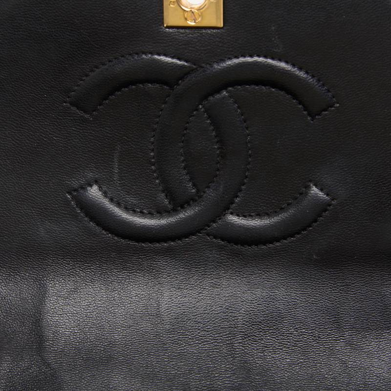 Chanel Matrasse Turn-Lock Round Flap Chain Shoulder  Black  Shoulder Bag  Bag Ladies Bag Hybrid 【 Delivery】 Netherlands Online