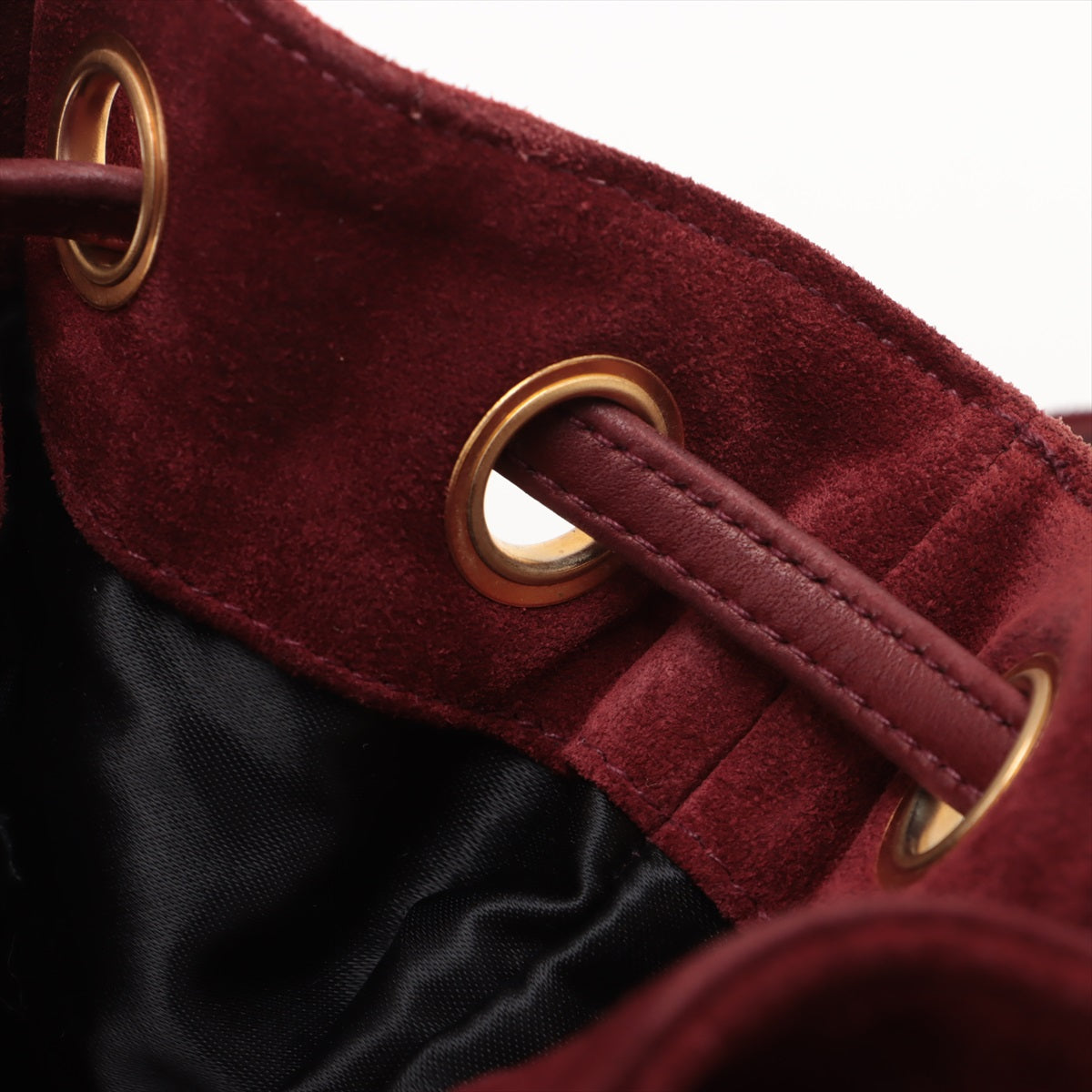 Chanel Coco Suede Handle Shoulder Bag Bordeaux G  3rd