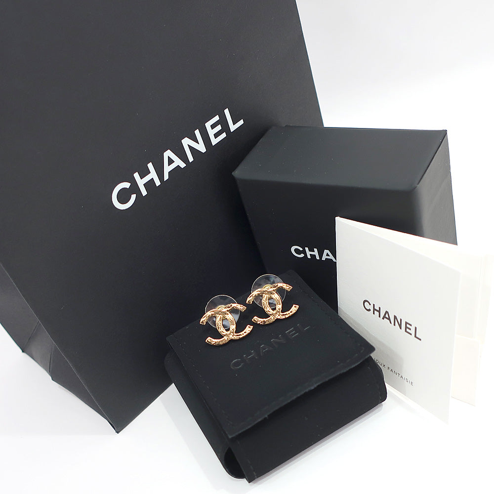 CHANEL Chanel Stud_Earrings One-to-One ABC502 Coco F24C G  GP About 4.1g  Accessoires Women's  per Box