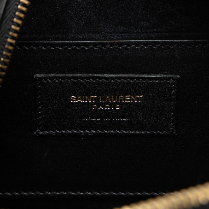 Saint Laurent Cabas Shoulder Handbag 2WAY 330958 Black Leather  Saint Laurent