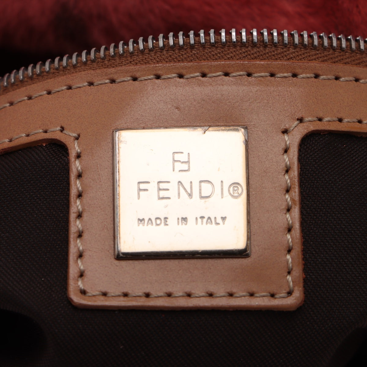 Fendi Pink Baguette Handbag