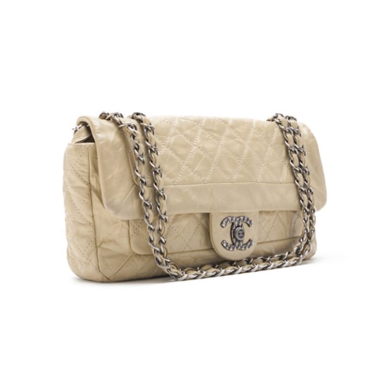 CHANEL 【CHANEL】 Matrasse Chain Shoulder Vintage  Ivory (Silver G) Mini shoulder bag  shoulder bag Hybrid 【 Ship】 Vintage shoulder bag Mini shoulder bag Lady shoulder bag