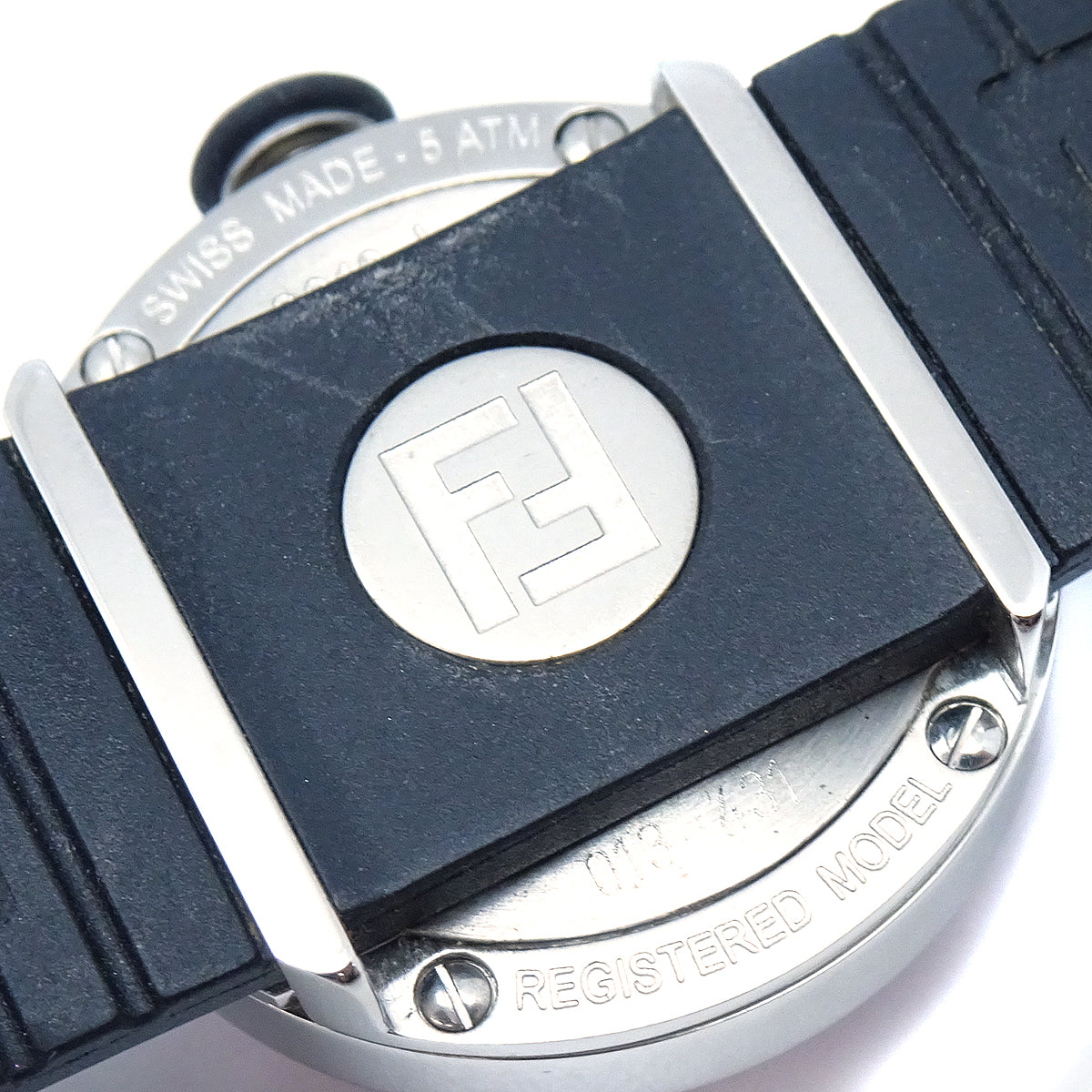 Fendi 8010L Bussola Watch SS