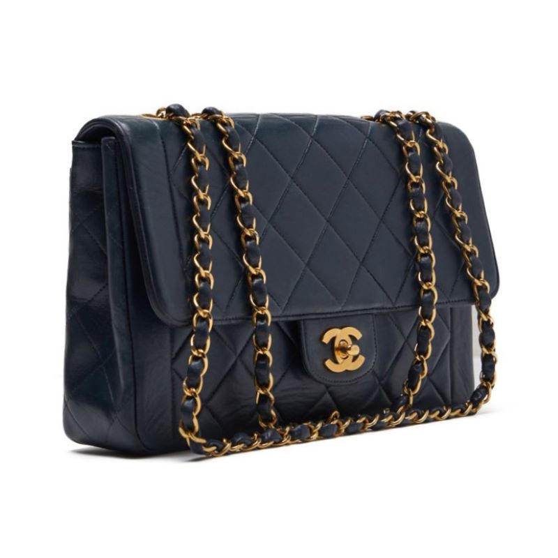 Chanel Matrasse  Flaster Chain Shoulder  Navy  Shoulder Bag Mini Shoulder Bag  Shoulder Bag Hybrid   Delivery] Dharma Sharma Online