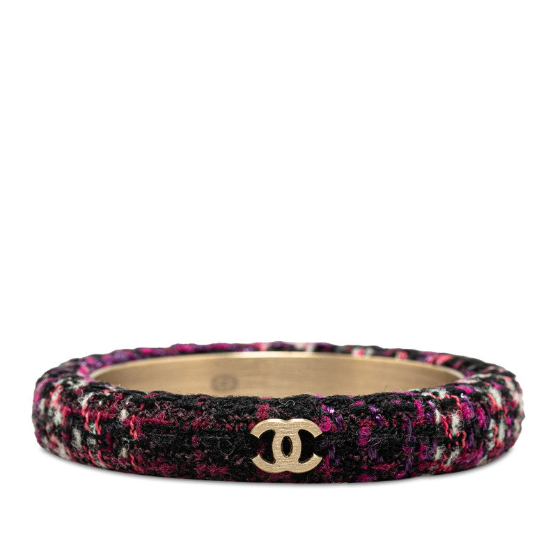 Chanel Coco Bungalow Bracelet Multi-Color G Tweed   Chanel