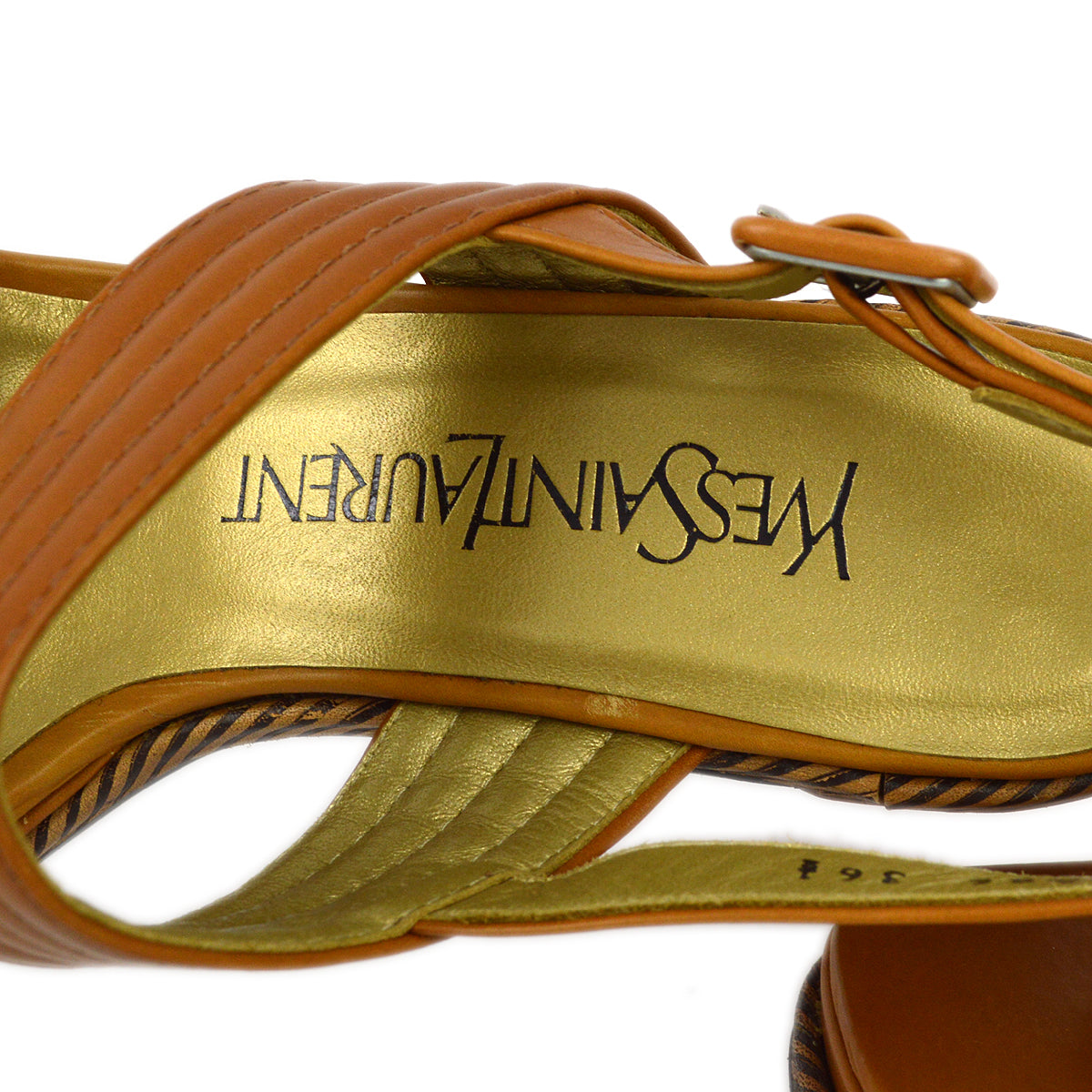 Yves Saint Laurent * Sandals Shoes #36 1/2