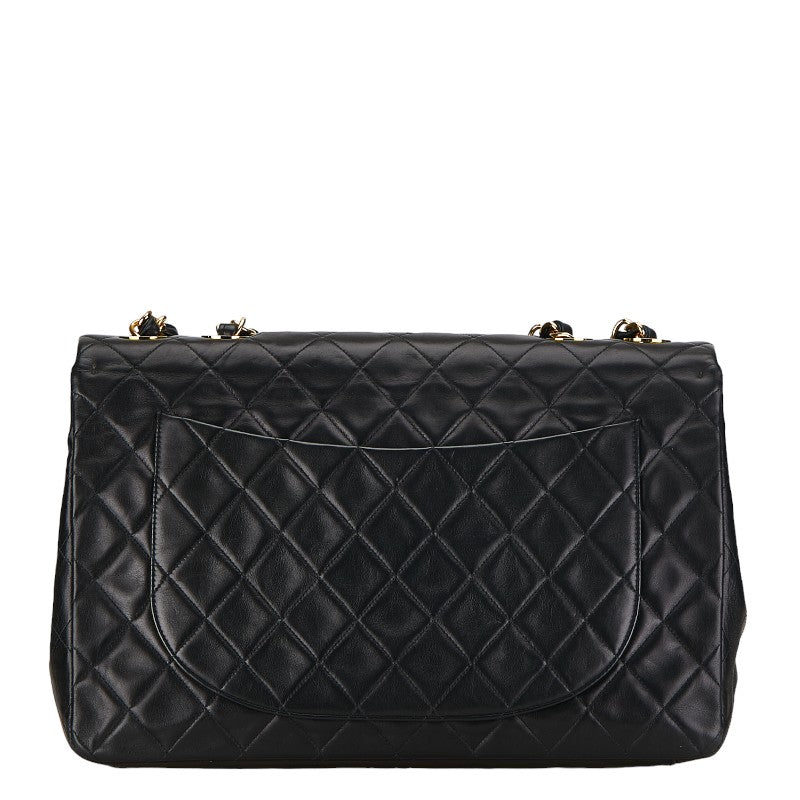 Chanel Matrasse Coco Double Flap Chain Shoulder Bag Black G   CHANEL