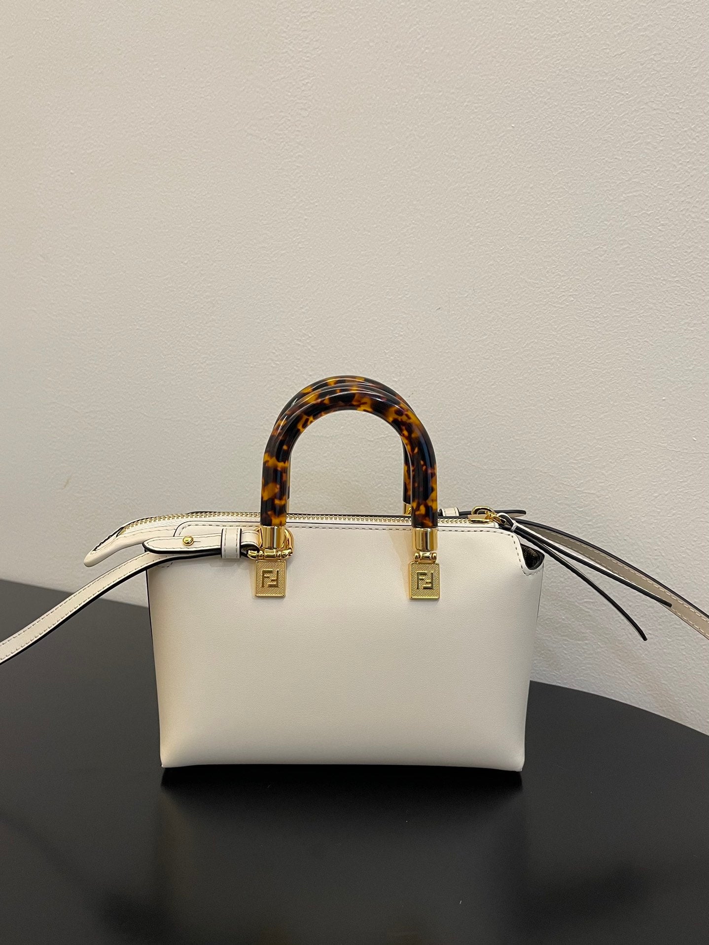 Fendi By The Way White Mini Bag For Woman 17cm/6.5in