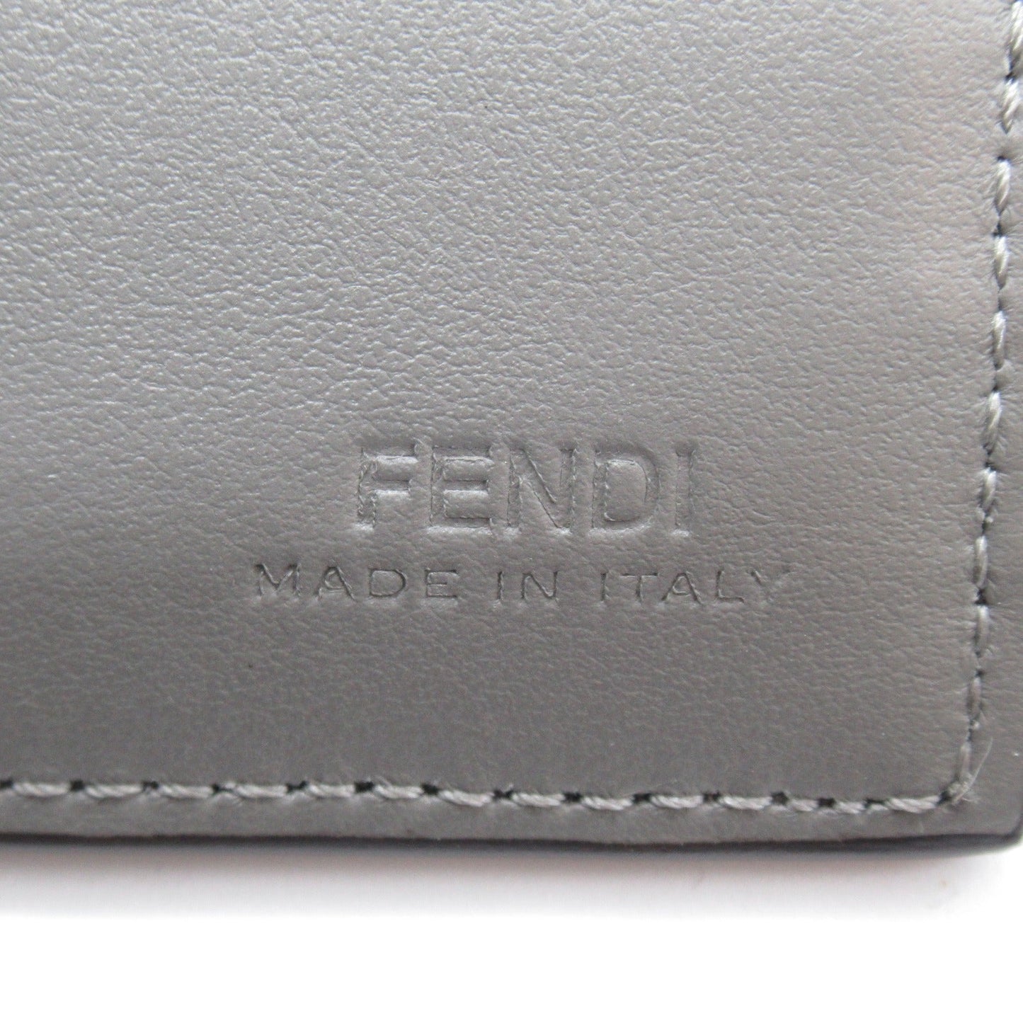 Fendi Fendi Shadow Diagonal Two Fold Wallet Two Folded Wallet  Leather Wallet  Gr