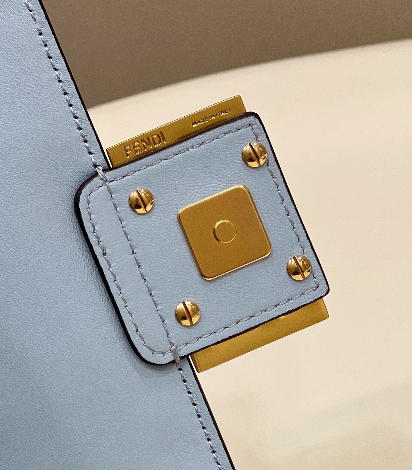 Fendi Baguette Blue  Crossbody Bags