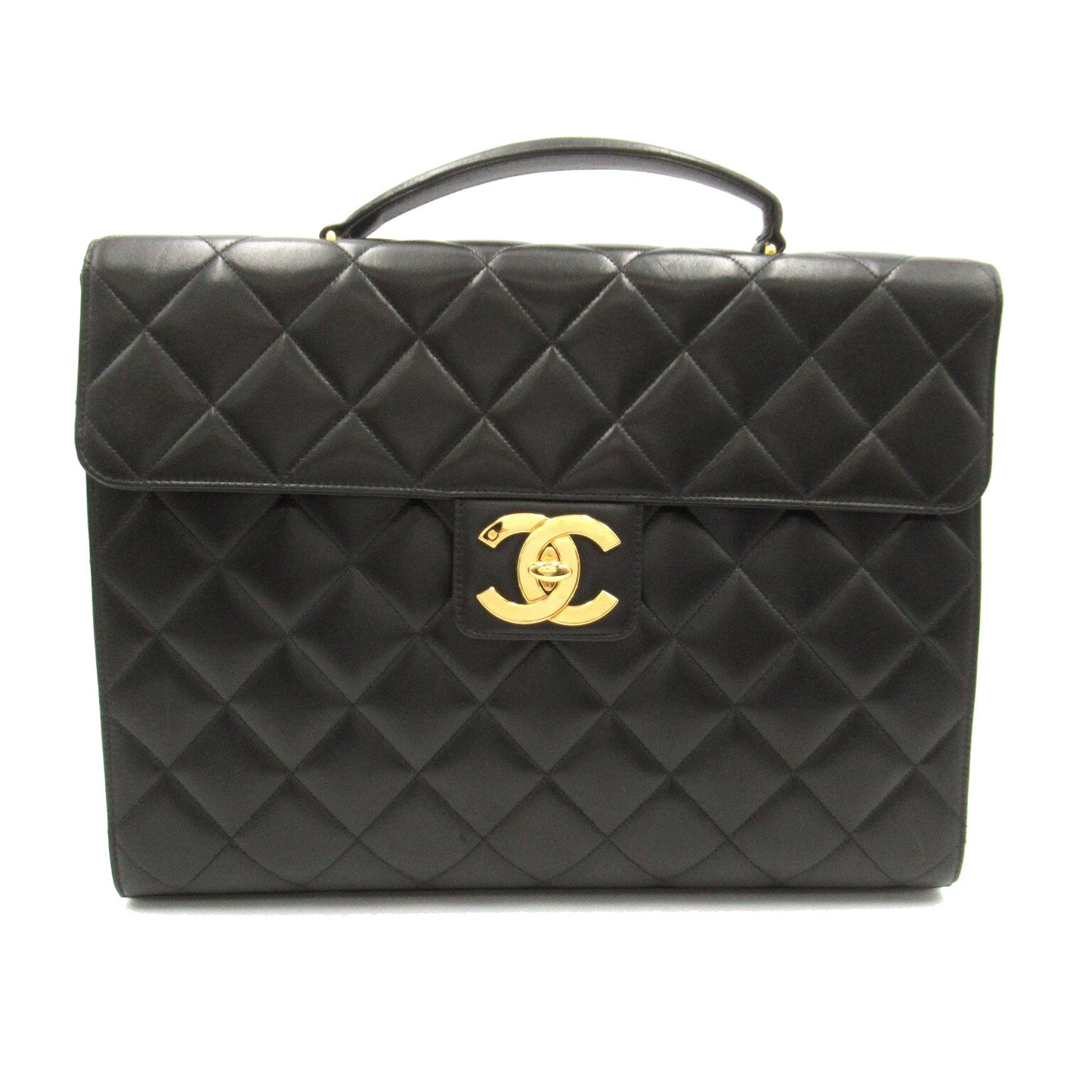 Chanel Chanel Matrasse Briefcase Briefcase Bag    Black Mattress Briefcase Briefcase Briefcase OFF