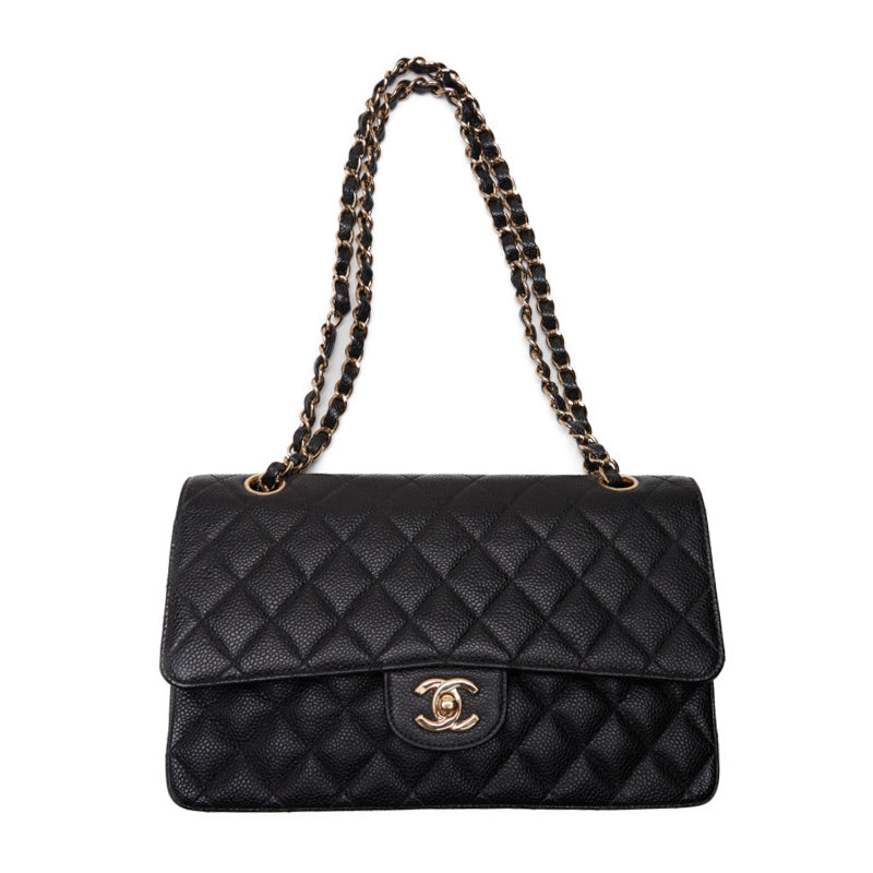 Chanel Matrasse Double Flap Chain Shoulder Caviar S Black  Shoulder Bag Mini Shoulder Bag  Shoulder Bag Hybrid   Ship] Dutch Shark Online