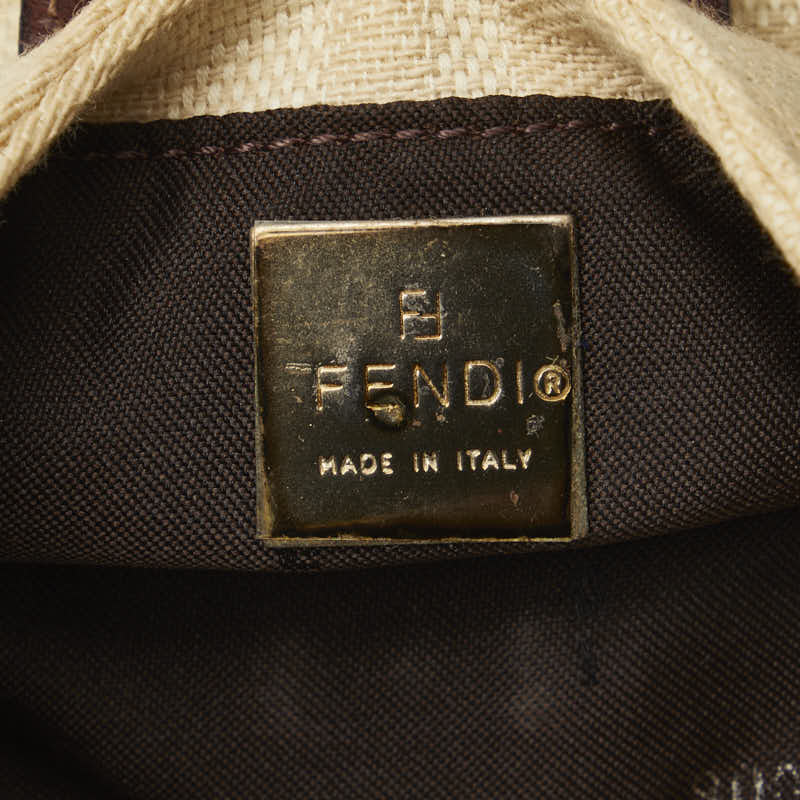 Fendi Brown Zucca Mini Handbag