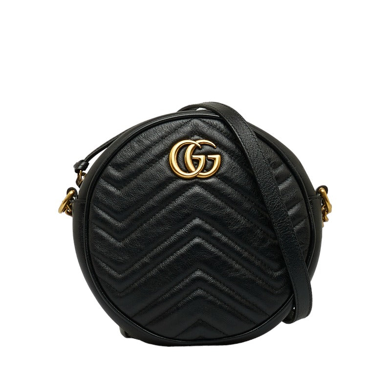 Gucci Black GG Shoulder Bag