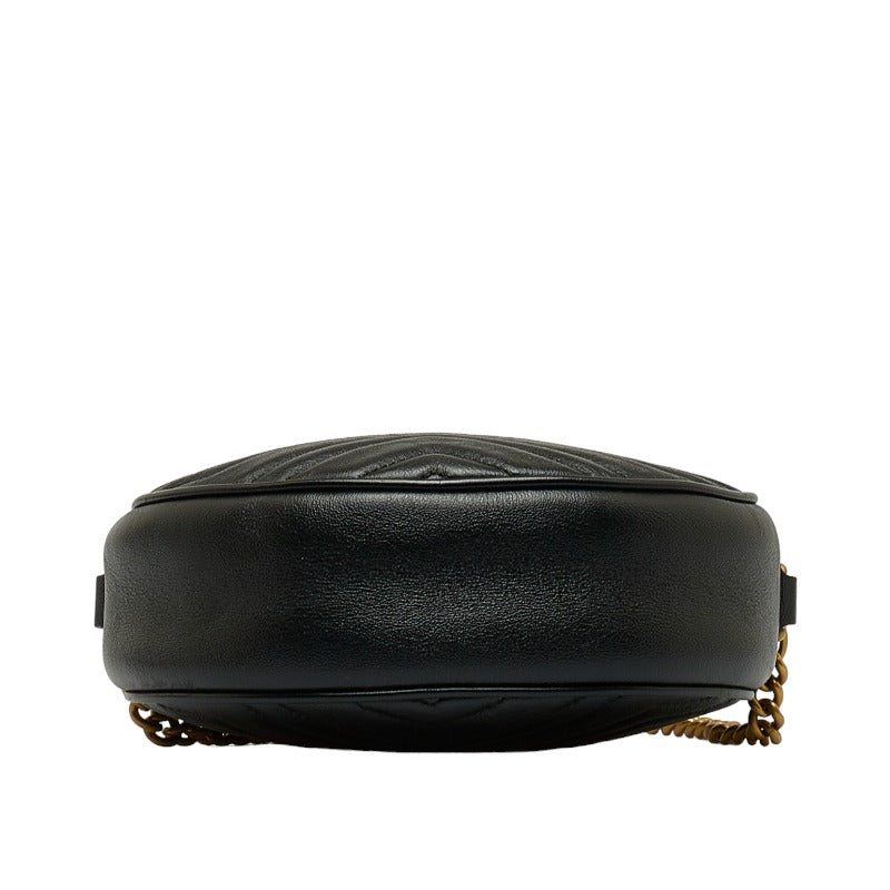 Gucci Black GG Shoulder Bag