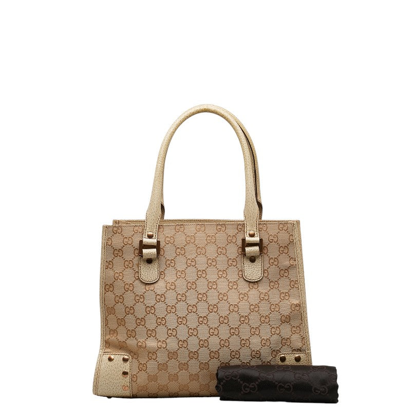 Gucci GG Monogram Canvas Tote Handbag 124260 Women's