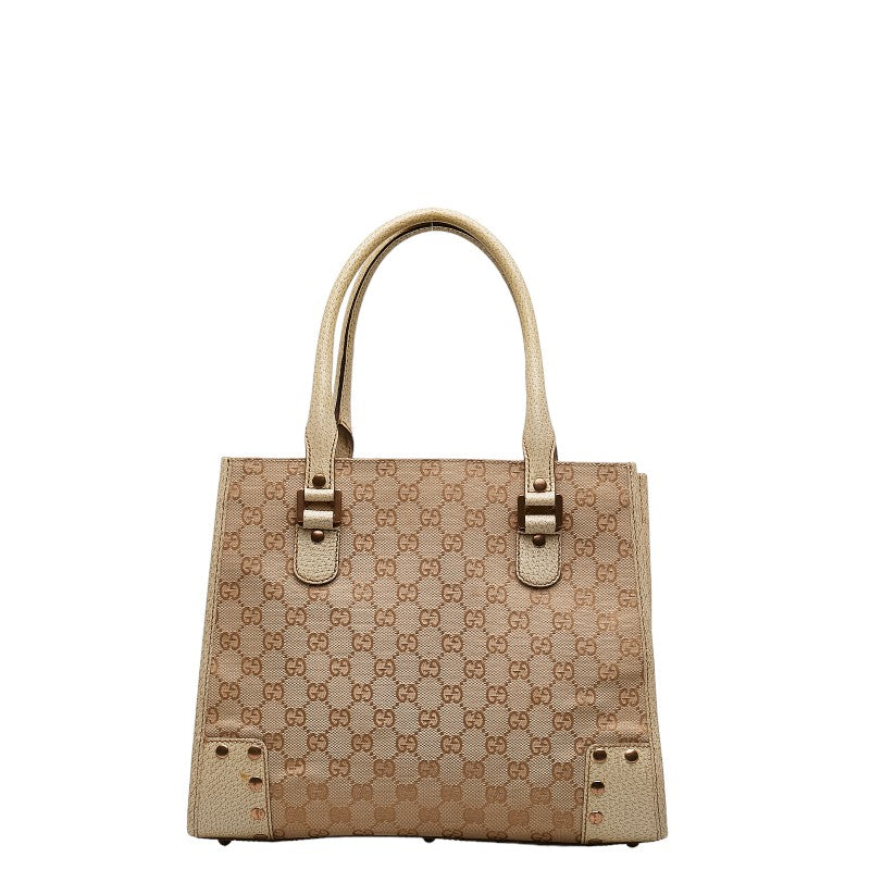 Gucci GG Monogram Canvas Tote Handbag 124260 Women's