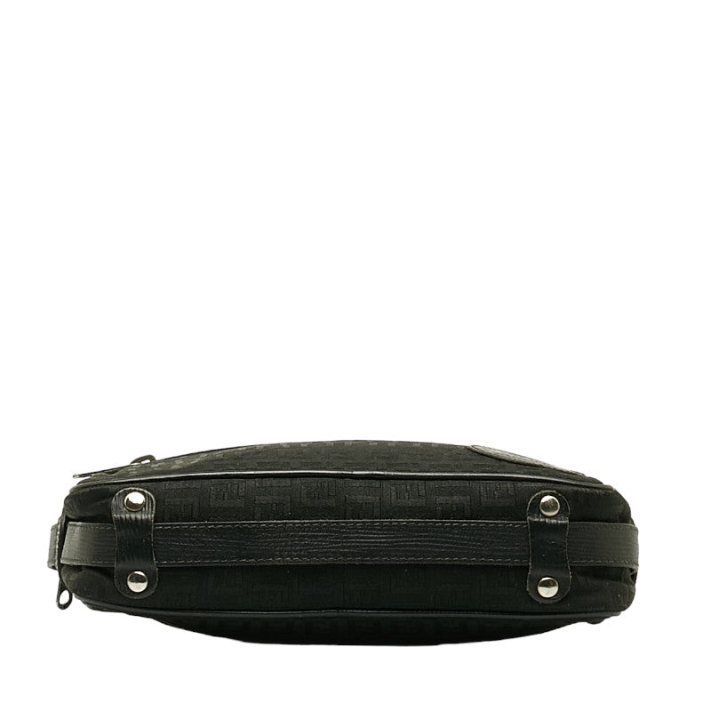 Fendi Black Zucchino Shoulder Bag