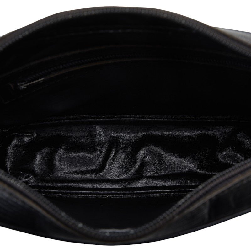 Fendi Black Zucchino Shoulder Bag