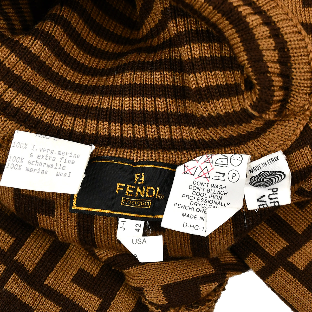 Fendi Sweater Brown C92032 #40