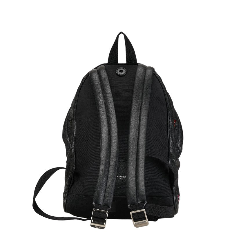 Saint Laurent City California Rucksack 454319 Black Multicolor Leather  Saint Laurent