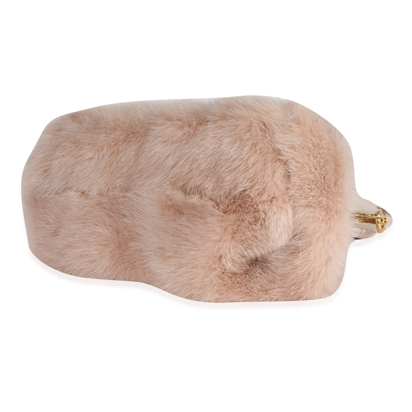 Fendi Blush Mink & Leather Small First Bag