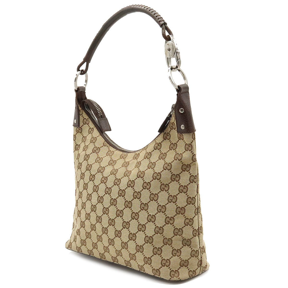 GUCCI GG Canvas Shoulder Bag