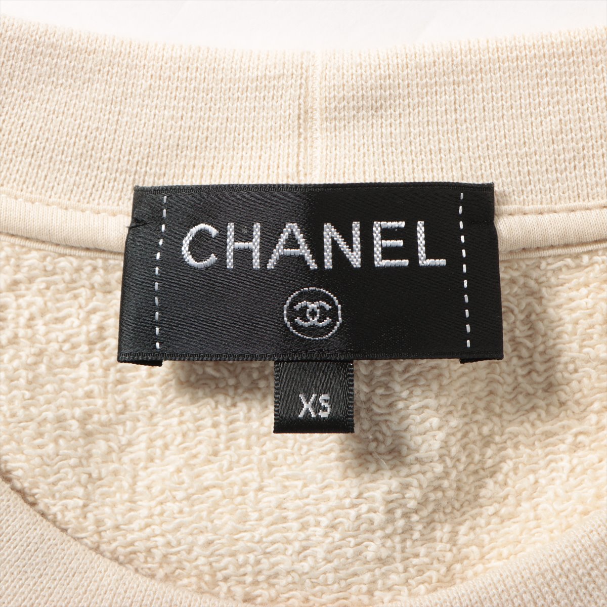 Chanel Cotton Suit XS  Beige P64788K60781