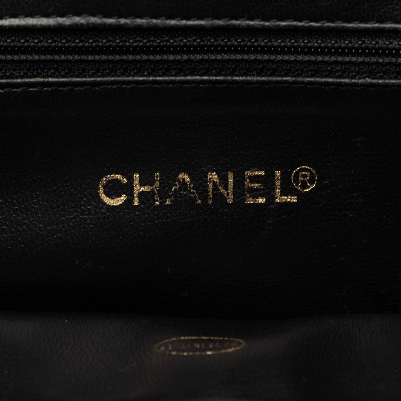 Chanel Vintage Coco Rucksack Backpack Black G Caviar S  CHANEL