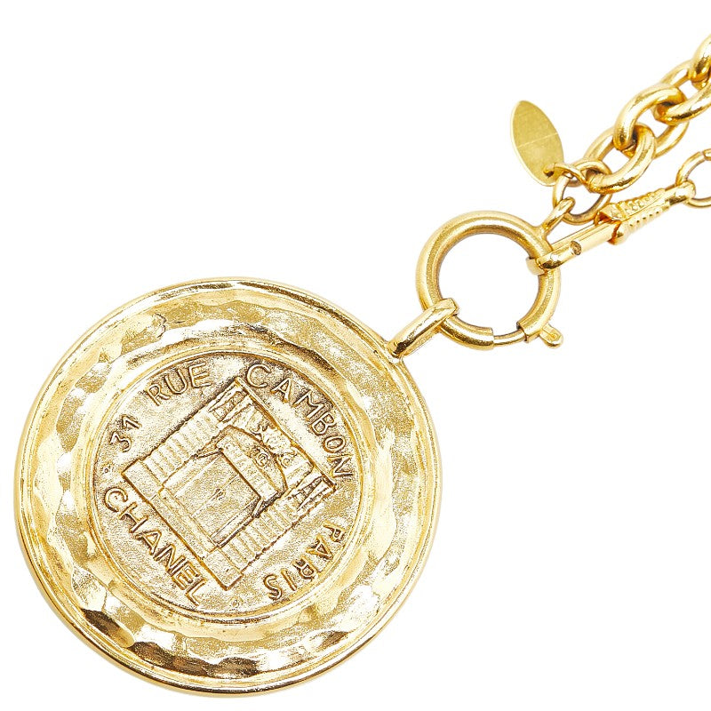 Chanel Combon Medal Necklaces G   Chanel