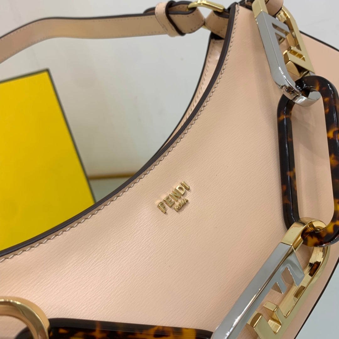 Fendi O’Lock Swing Camellia Bag