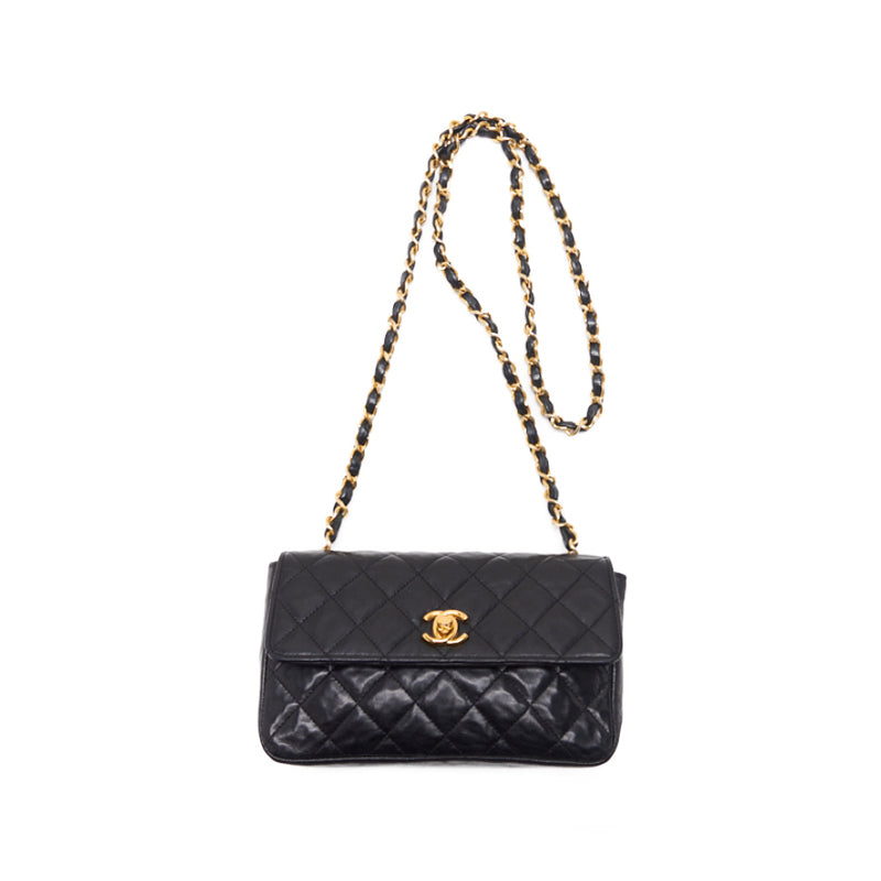 Chanel Mini Traverse Turnlock Chain Shoulder  Black  Shoulder Bag Miniature Shoulder Bag  Bag Hybrid   Ship  Mountain Bookstore Online