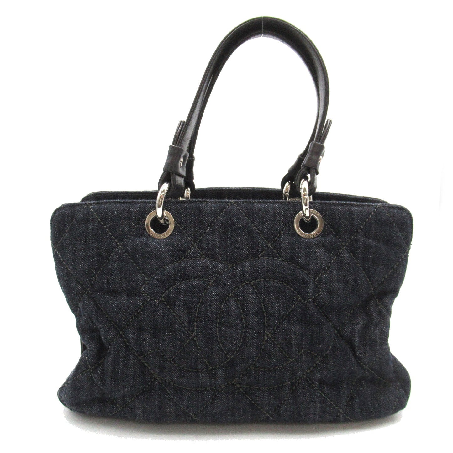 Chanel Denim Tote Bag Denim  Toast Bag