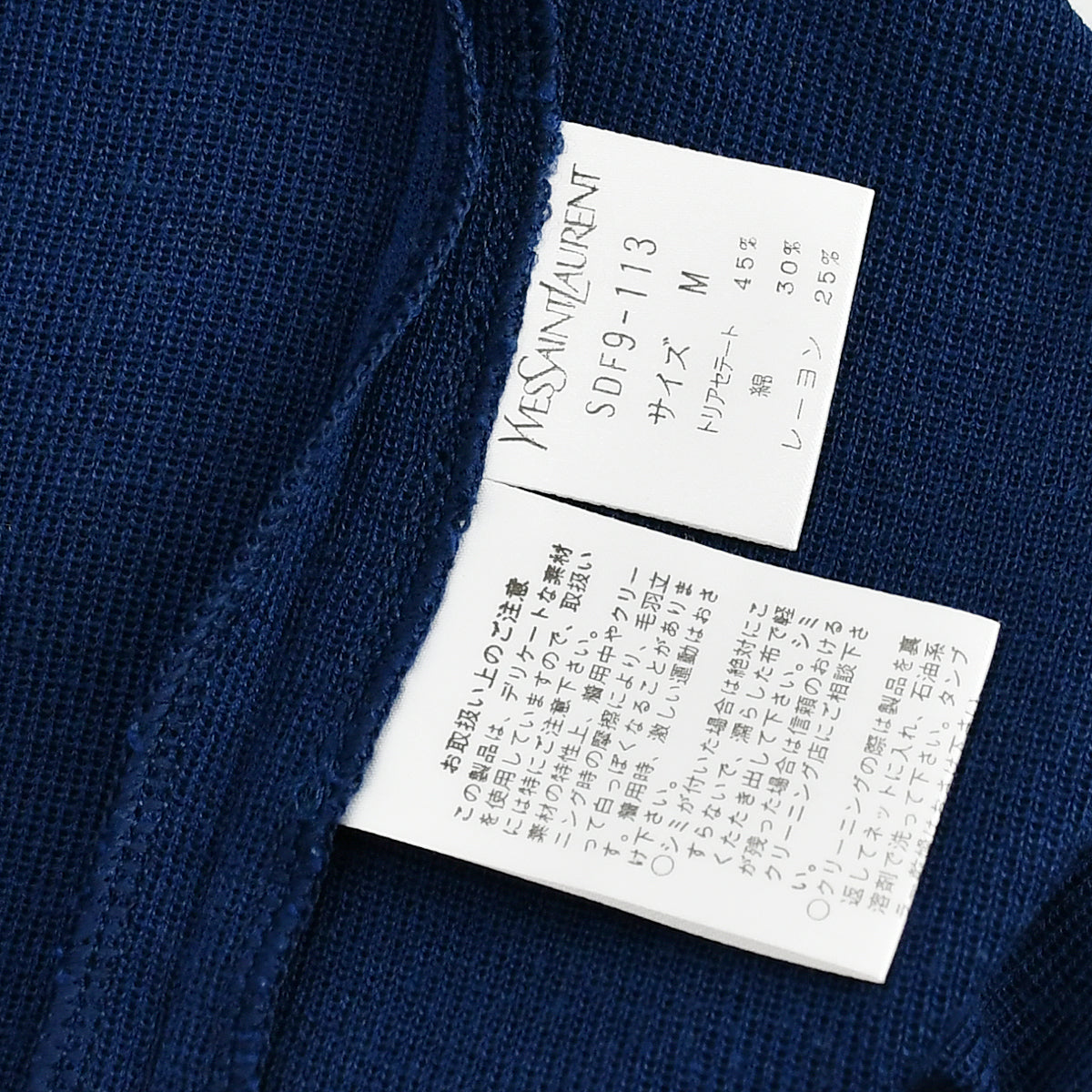 Yves Saint Laurent Cardigan Blue #M