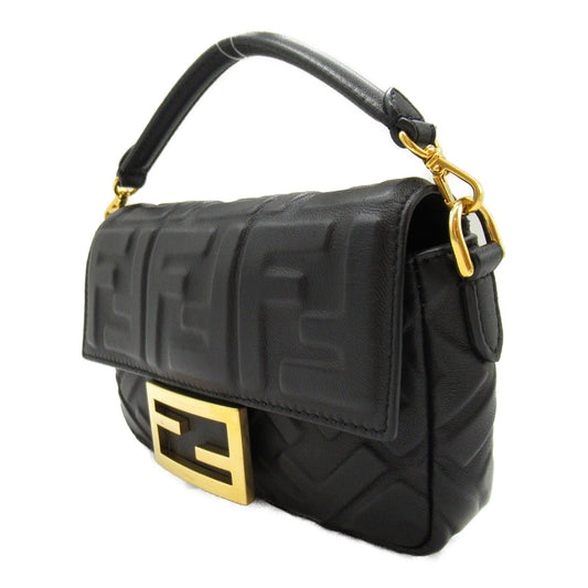 Fendi Fendi 2w Shoulder Bag 2way Shoulder Bag Leather  Black