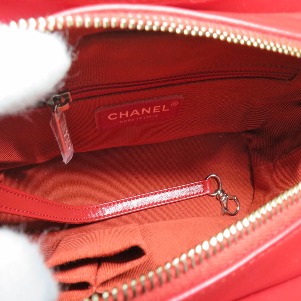 CHANEL Chanel Gabriel Du Chanel Small Hoover A91810 Chain Shoulder Bag Coco 2WAY Red Red G X Silver Gold   S Leather 29th