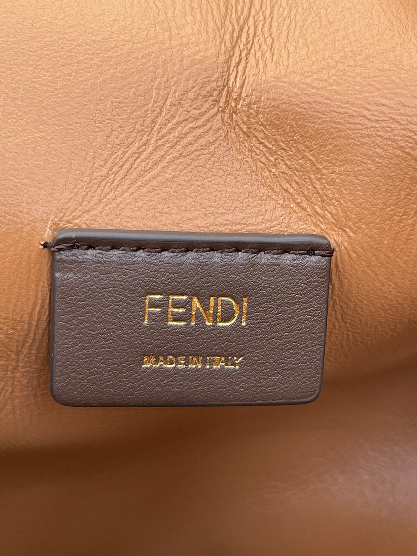 Fendi Fendirst Medium Brown Fox Fur Bag For Woman 32.5cm/13in