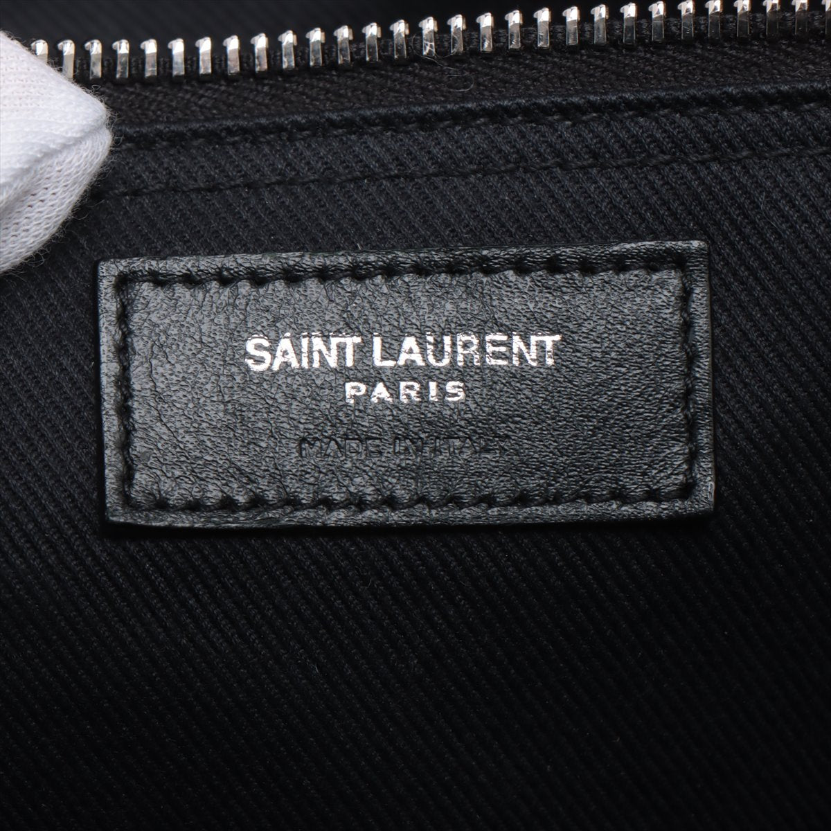 Saint Laurent Livinghouse Leather  Bag Black 587273