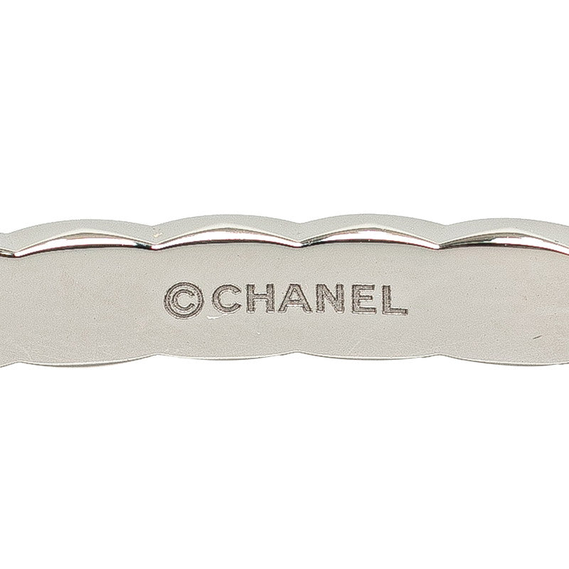 Chanel Mattrase CocoCrash Bracelet Bangle K18WG White G  Chanel