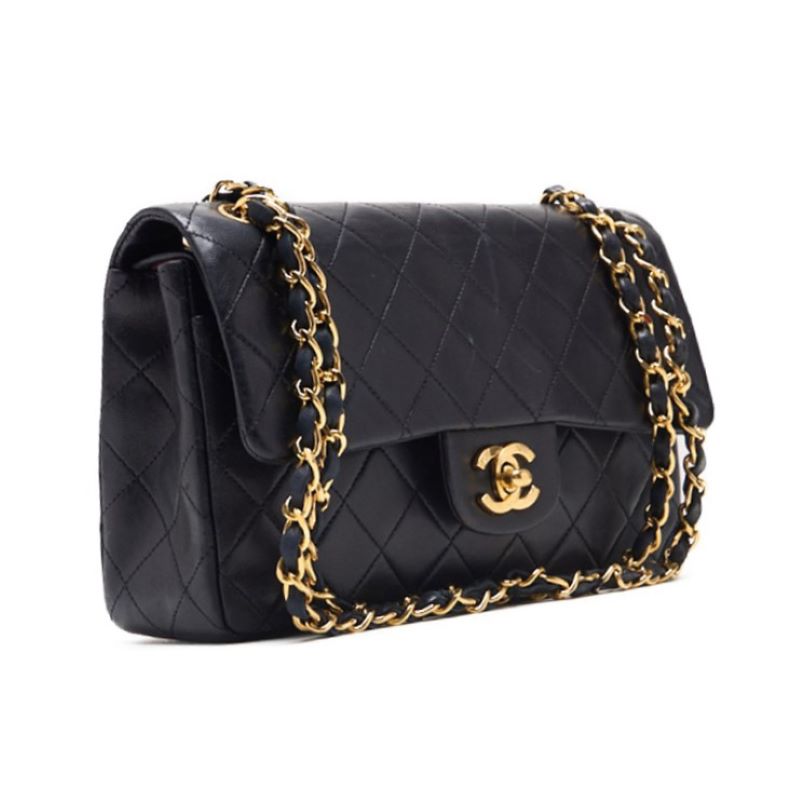 Chanel Matrasse Double Flap Chain Shoulder  Black   Bag Shoulder Bag Ladies French  Ship] Ladies Online  Ladies Online  Ladies Online