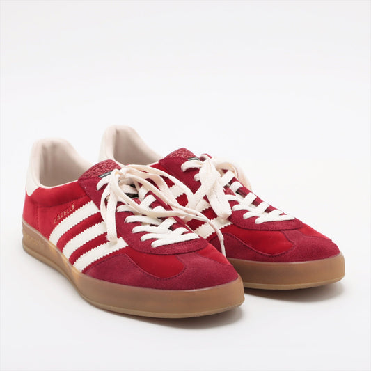 Gucci x Adidas Belloa x Leather Sneaker 30cm  Red x White HQ8853 Gazelle