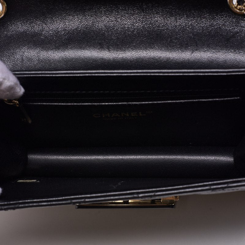 Chanel Matrasse Push Lock Chain Shooter  S Black  Shooter Bag   Ship Free Shipping] Nagoya s Online