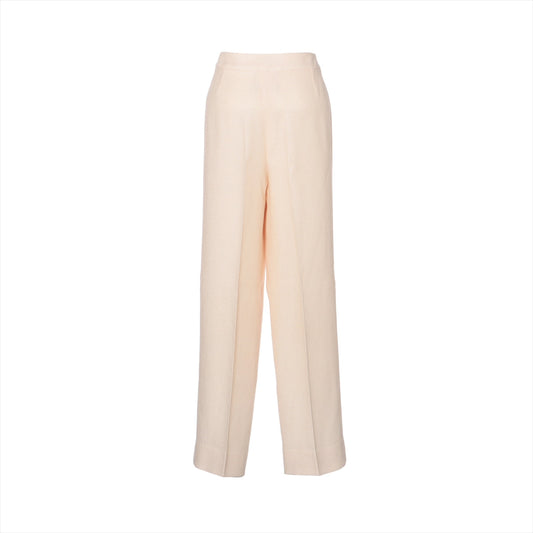 Chanel Coco 02P Wool Pants 40  Beige P19354V11291