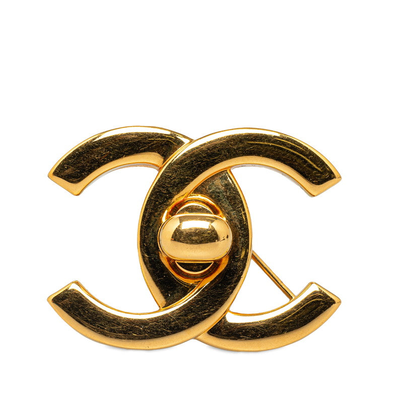 Chanel Vintage Coco Turn-Lock Brooch G   Chanel